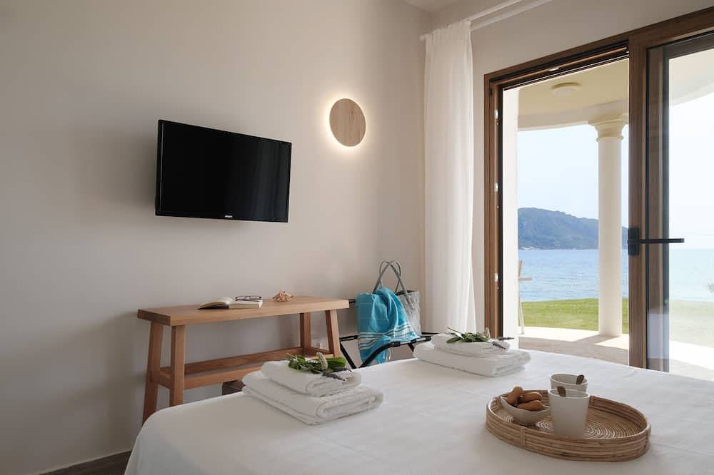 Ganze Wohnung, Armikes Beachfront Suite 1 Afionas in Agios Georgios, Korfu