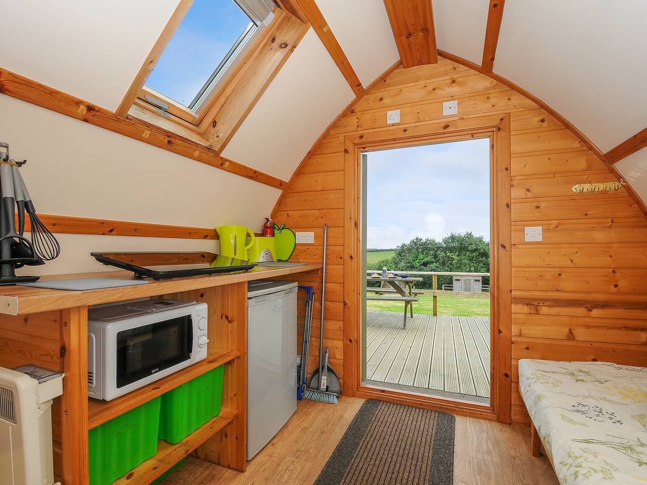 Bull Shed @ Penbugle Organic Farm in Cornwall
