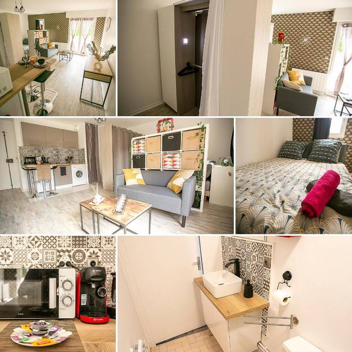 Gîte pour 2 personnes, avec terrasse à Les Mureaux - 3