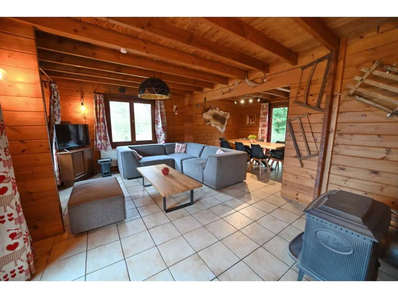 Chalet in Durbuy met Sauna & Uitzicht in Barvaux-sur-Ourthe, Durbuy