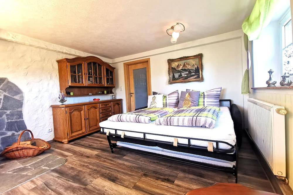 Ganze Wohnung, 77m² Ferienwohnung für bis zu 4 Personen mit traumhaften Talblick in Schönheide, Erzgebirge