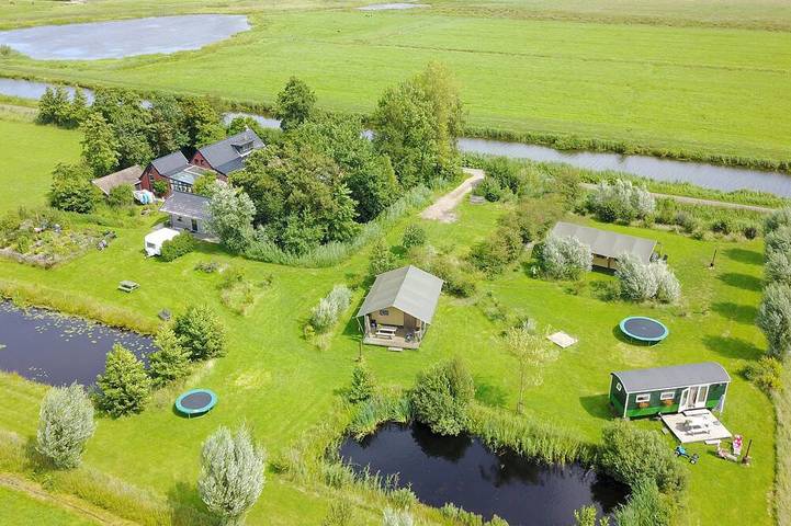 Blockhütte für 4 Personen, mit Garten - 1