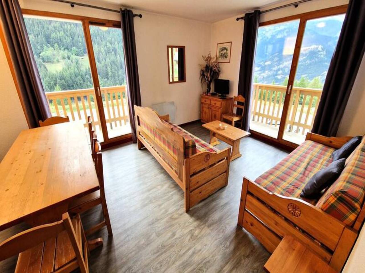 Ganze Wohnung, Ferienwohnung in der Nähe der Skipiste Charmasson, Vanoise in Valfréjus, Modane