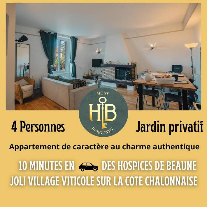 Gîte pour 4 personnes, avec jardin à Merceuil