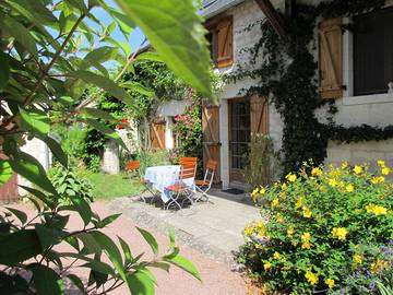 Cottage pour 4 personnes, avec jardin à Anché