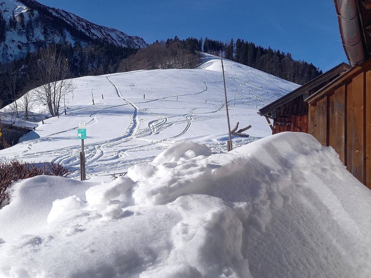 Steinberger Hof Alm inkl. Chiemgau Karte - Alm 100 qm, Terrasse, Küche, 2 Schlafzimmer, Wohnzimmer, max 8 Personen in Ruhpolding, Bayerische Alpen