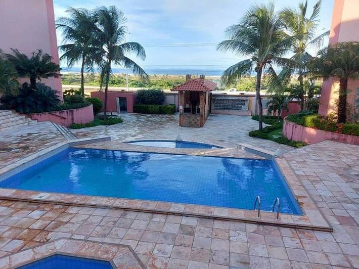 Casas e apartamentos de temporada para 4 pessoas, com piscina e vista e ainda jardim and piscina infantil em Aquiraz