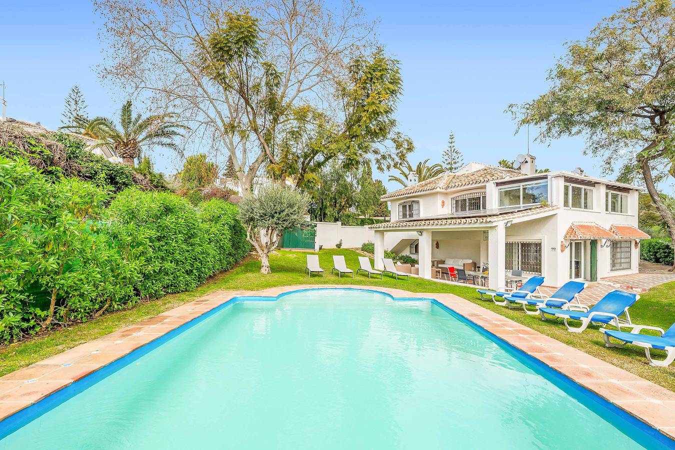 Villa voor 12 personen met tuin in Marbella Oost, Marbella