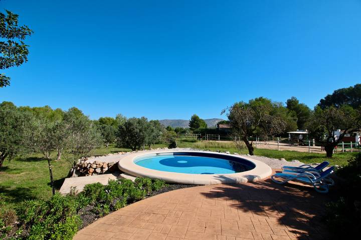 Casa rural para 8 personas, con terraza y jardín en Pedreguer - 3
