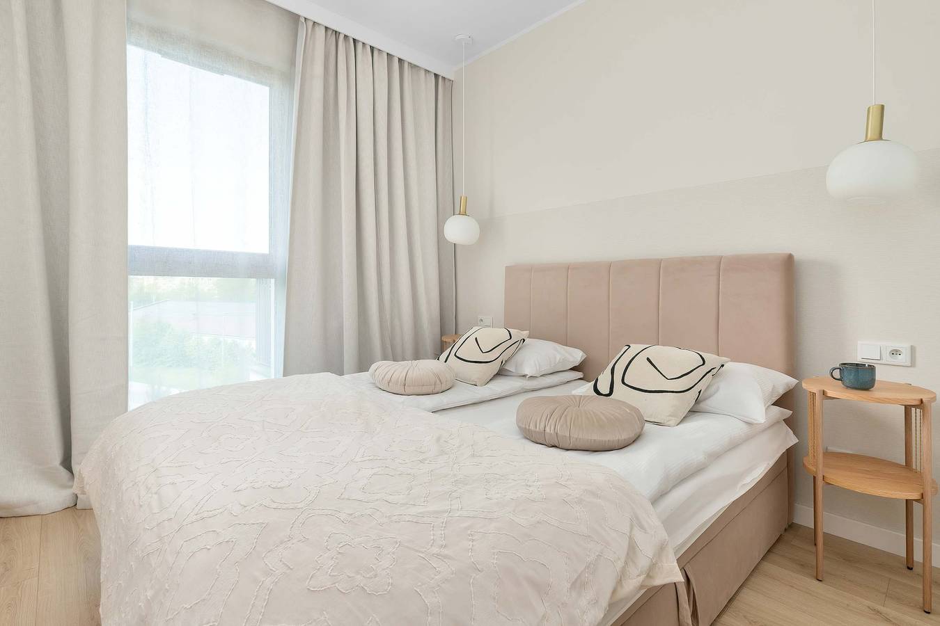 Cały apartament, Elegant Apartment with Balcony and Remote Workspace | Air Conditioning in Brzeźno (Gdańsk), Gdańsk