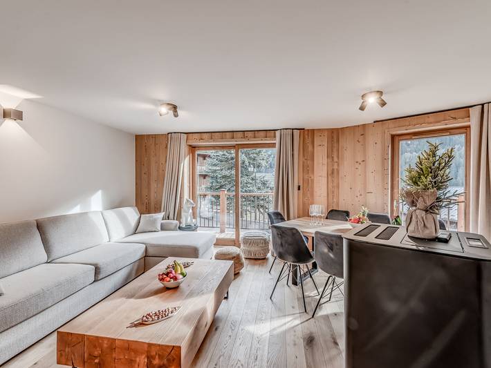 Ganze Wohnung, Gemütliche Wohnung in Champagny-en-Vanoise, Balkon, 6 Pers, WLAN in Champagny-en-Vanoise, Vanoise-Massiv