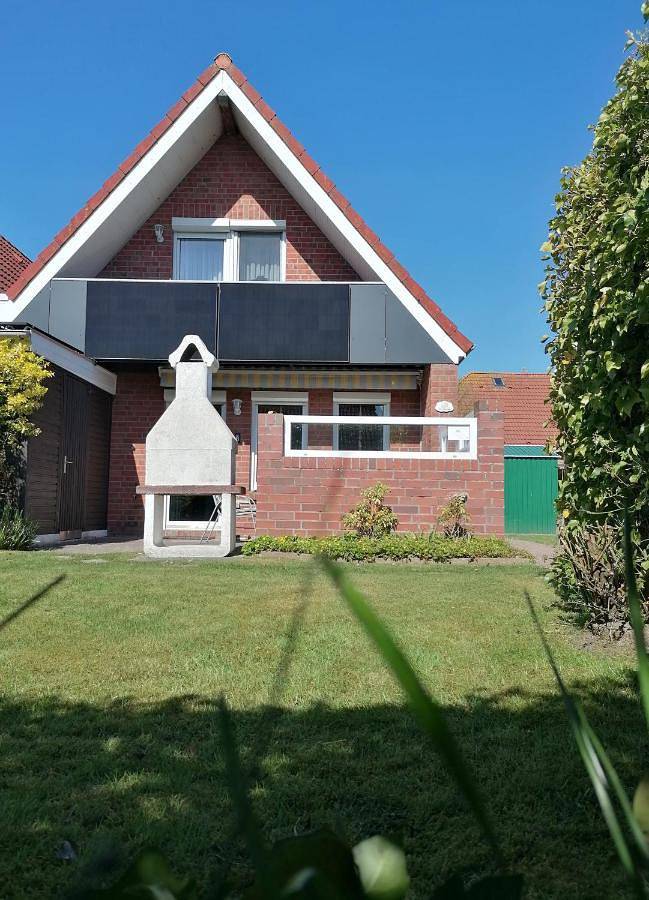 Ferienhaus für 5 Personen, mit Balkon und Terrasse sowie Garten und Ausblick