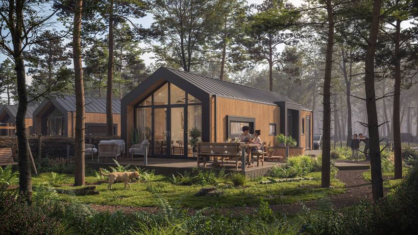 Ferienhaus für 6 Personen, mit Garten