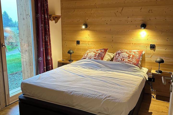 Chalet pour 10 personnes, avec balcon et jardin à Cordon - 3