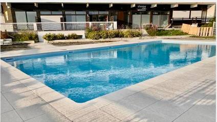 Gîte pour 4 personnes, avec vue ainsi que balcon et piscine dans Cinema le Schuss (Chamrousse)