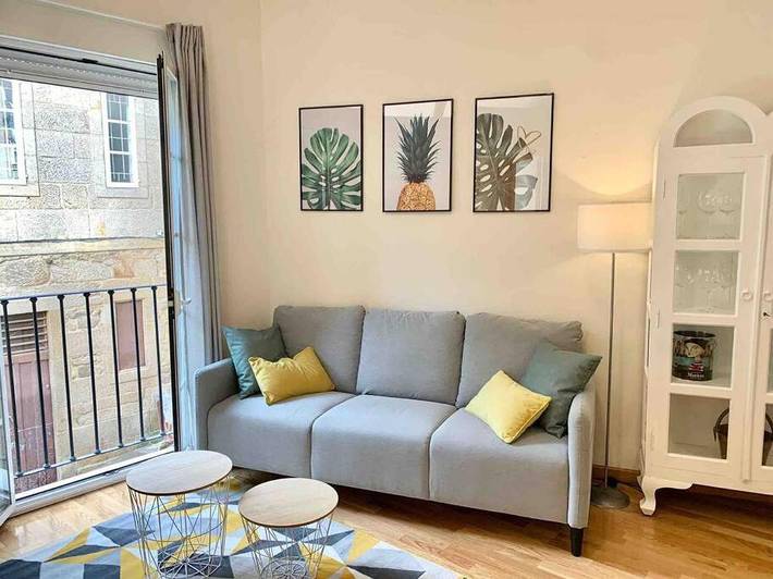 Casa de férias para 2 pessoas, com varanda em Vigo
