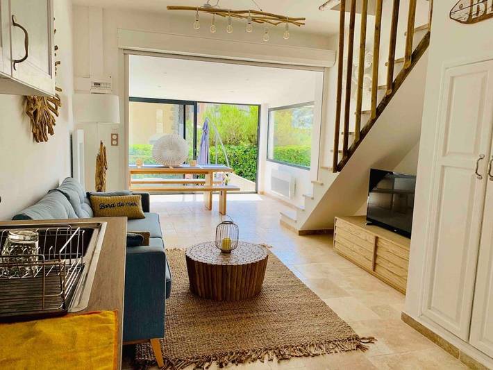 Location de vacances pour 6 personnes, avec vue et jardin dans Plage de Portissol - 3