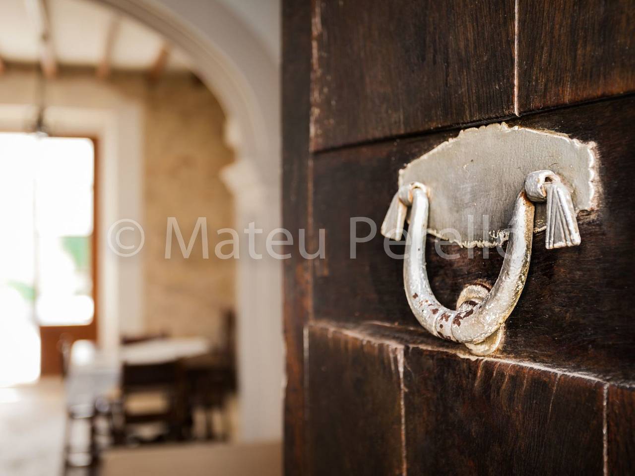 Slb-Stadthaus mit sonnigem Innenhof und Schwimmbad in Santa Margalida, Mallorca Norte
