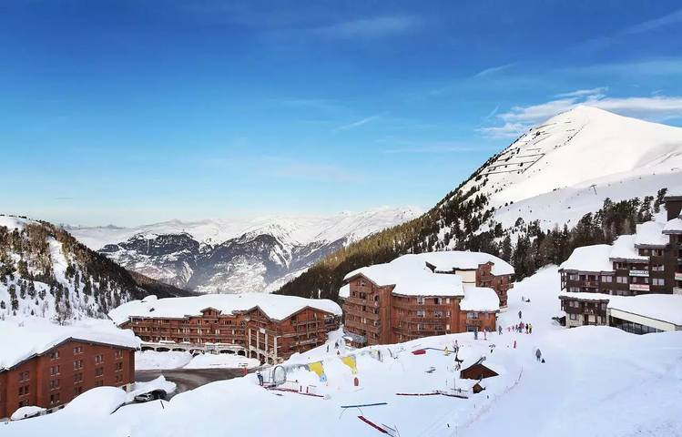 Location de vacances pour 4 personnes, avec vue et balcon dans La Plagne