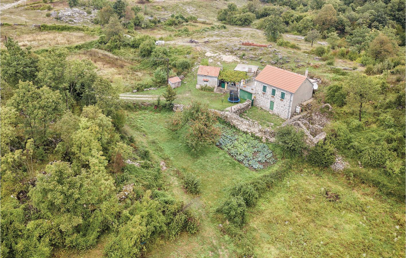 Ferienhaus für 6 Personen mit Terrasse in Kruševice, Montenegro