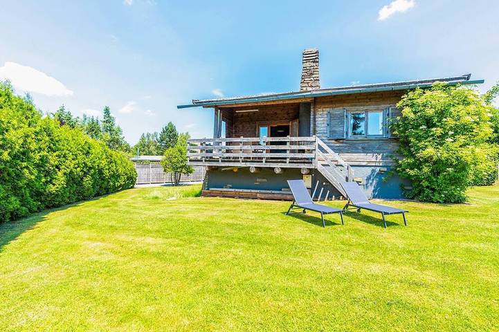 Chalet pour 4 personnes, avec jardin et terrasse