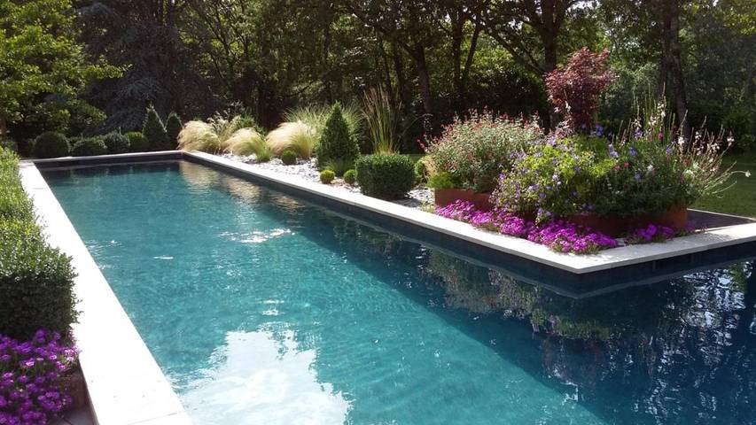 Maison de vacances pour 4 personnes, avec vue ainsi que jardin et piscine - 1