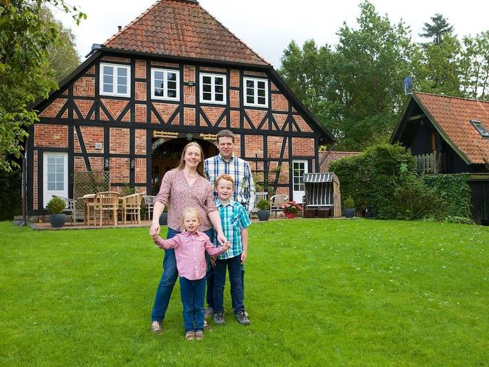 Ferienhaus für 2 Personen, mit Garten