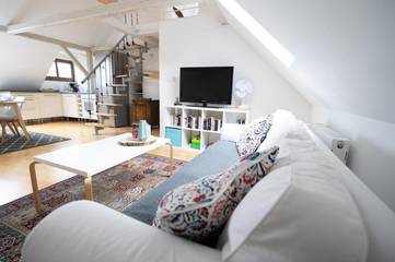Ferienwohnung für 4 Personen, mit Ausblick und Balkon in Coburg