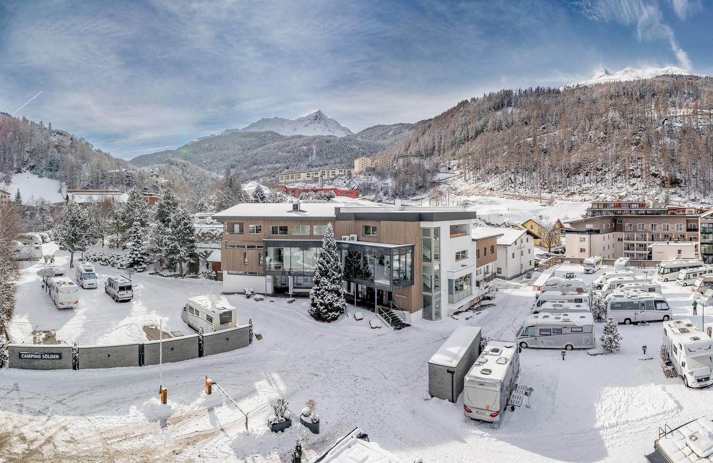 Kampeer plaats comfort 70-85 m² in Weißkamm, Sölden