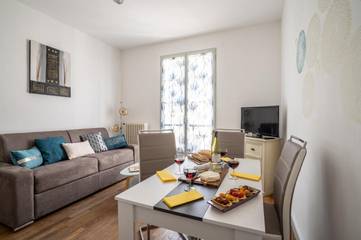 Gîte pour 4 personnes, avec vue et balcon dans Château de Blois