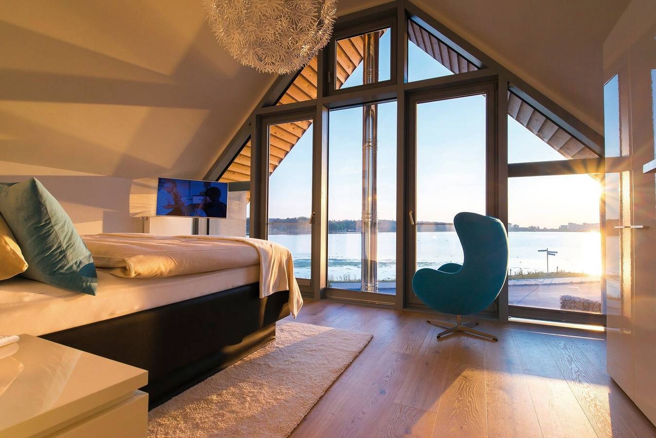 Ostsee - Reetdachhaus Nr. 3 "Südstrand Lodge Marina-Bay" im Strand Resort in Steinwarder, Heiligenhafen