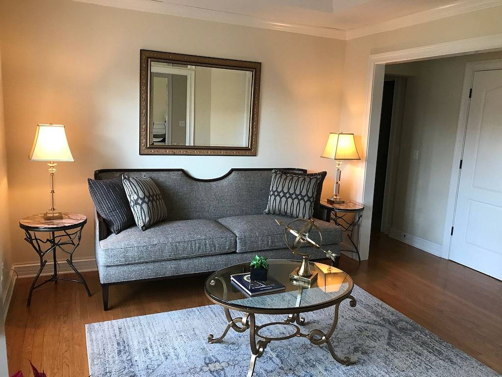 Wunderschön eingerichtete Ranch, nur wenige Minuten von Lakefront, Strand und Downtown entfernt in Lake County (IL)