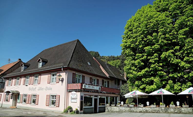 Hotel Adler-Stube - Einzelzimmer mit Balkon, 16 qm in Untermünstertal, Münstertal