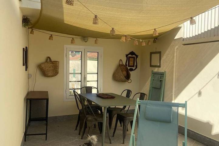 Ferienwohnung für 5 Personen, mit Garten und Terrasse, mit Haustier