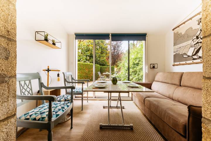 Apartamento de vacaciones para 2 personas, con terraza y jardín - 1