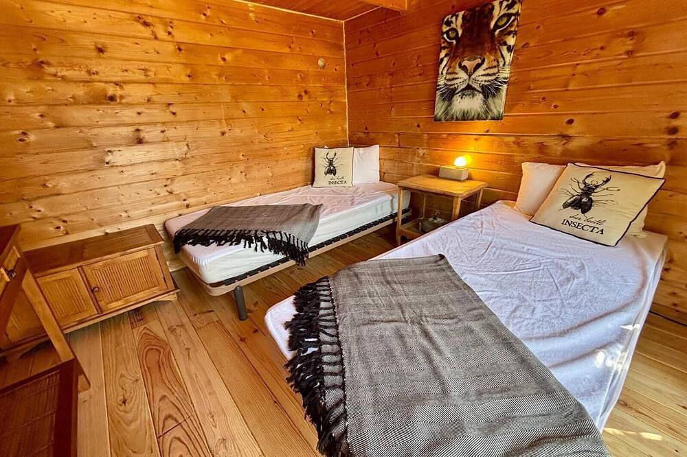Tente Lodge avec dépendances - accès direct mer - dans une nature sauvegardée in Coti-Chiavari, Région d'Ajaccio