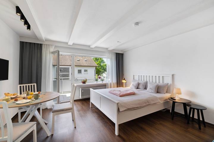 Ferienwohnung für 2 Personen, mit Balkon in Langenargen