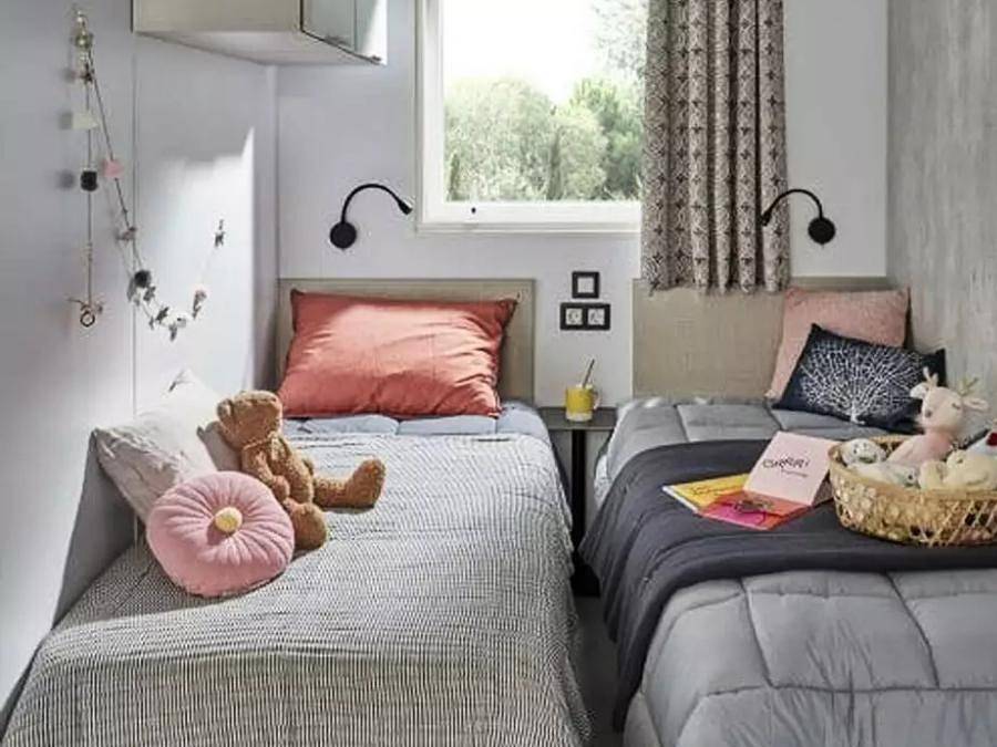 Yelloh! Village Domaine Berrua - Mobilhome 4 personnes - Cottage Socoa 3 Pièces 4 Personnes Climatisé + Tv in Bidart, Région de Bayonne