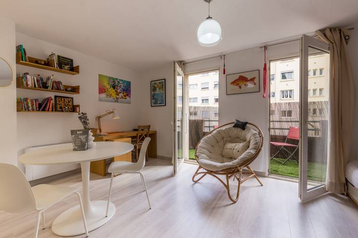 Studio pour 2 personnes, avec terrasse à Montpellier