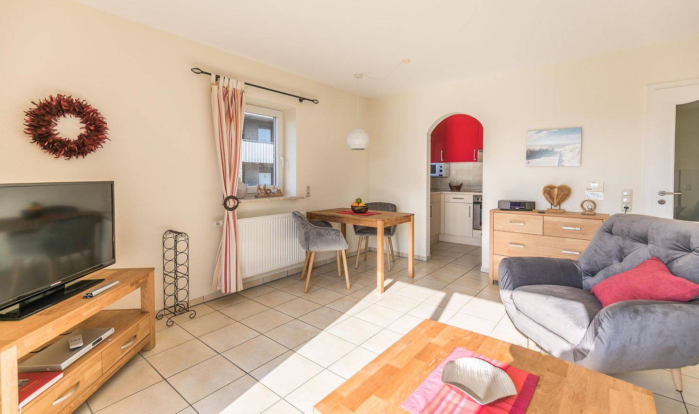 Ganze Wohnung, Wohnung Carlotta. Klasse Ferienwohnung für 2 Personen, Nahe am Hafen! in Hafen Büsum, Büsum