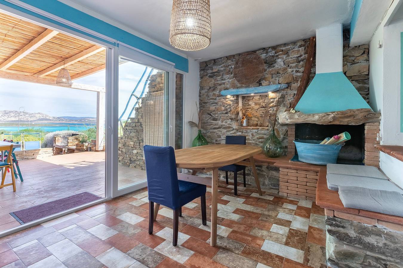 Casa de vacaciones 'Asinara' con vistas al mar, Wi-Fi y aire acondicionado in Stintino, Nurra