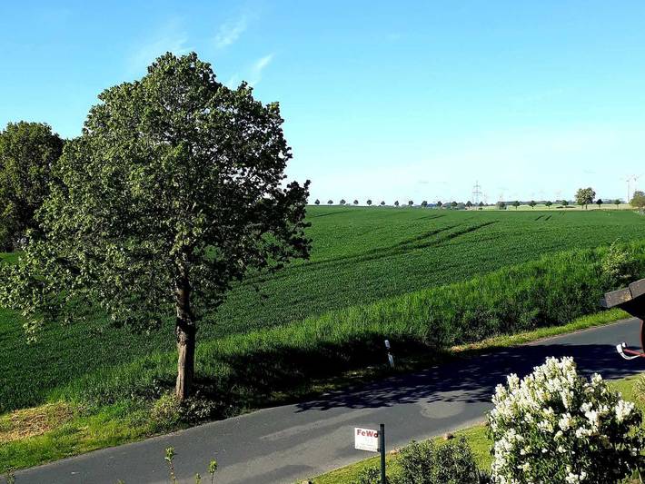 Ferienwohnung für 4 Personen, mit Garten und Seeblick in Laage