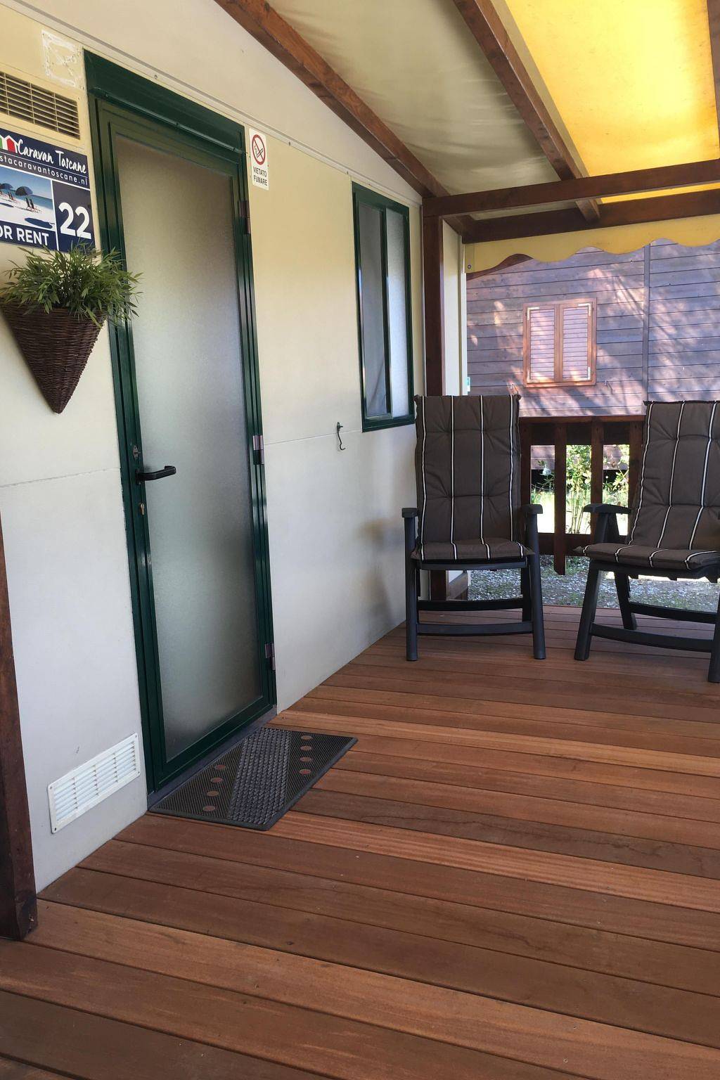 Mobilheim am Meer in der Toskana in der Nähe von in Viareggio, Costa de la Maremma