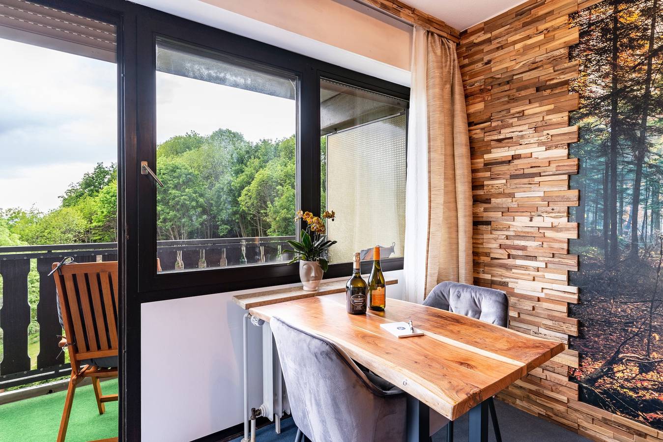 Ganzes Studio, Einzimmerapartment 'Ribeiro Cachoeira' mit Balkon und Wlan in Sasbachwalden, Mittlerer Schwarzwald
