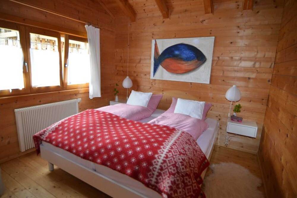 Ganze Wohnung, Sta-12 - Blockhaus m. rustikalem Charme & moderner Ausstatt. - Naturerlebnisdorf in Stamsried, Ostbayern