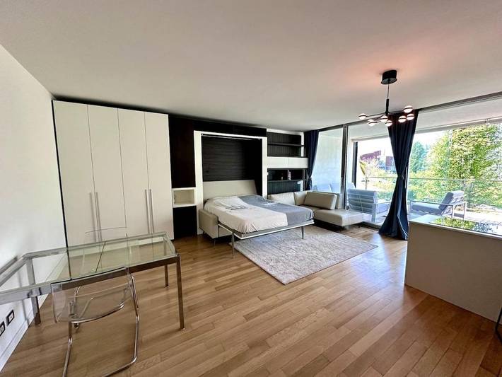 Appartamento per 2 persone, con Balcone e Terrazza nonché Giardino e Panorama a Assago