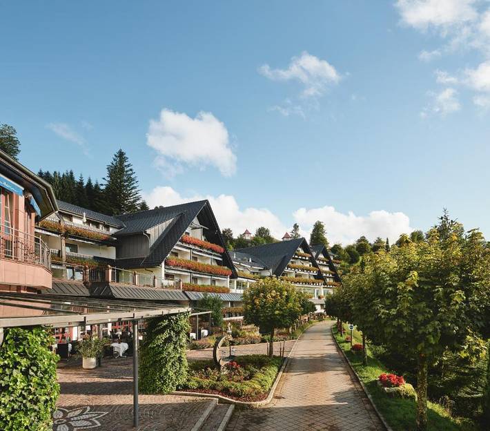 Hôtel pour 2 personnes, avec Balcon et Jacuzzi ainsi que Terrasse et Jardin à Bad Peterstal-Griesbach