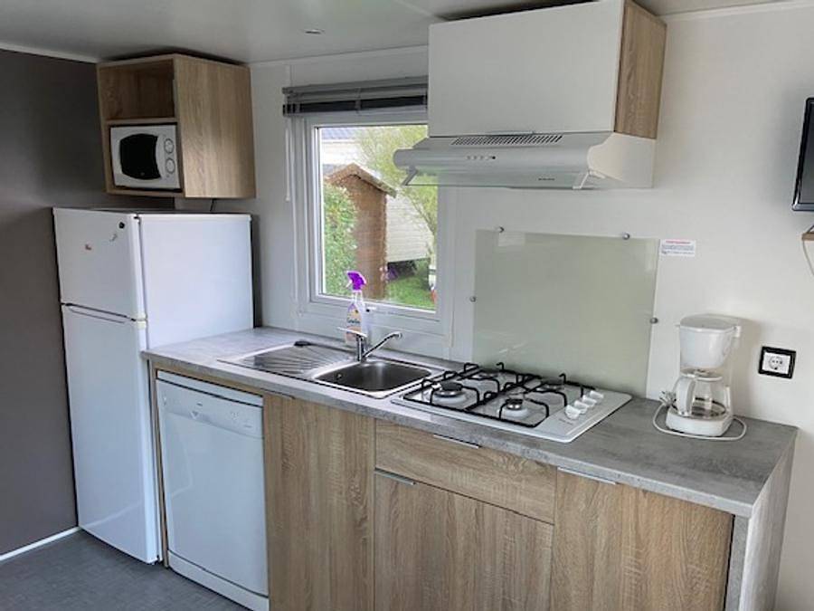 Camping Cotentin - Mobilhome 4 personnes - Rapidhome Ap80 - C06 in Tourlaville, Cherbourg-en-Cotentin