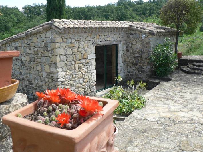 Chambre d’hôte pour 2 personnes, avec jardin et vue à Saint-Maurice-d'Ibie