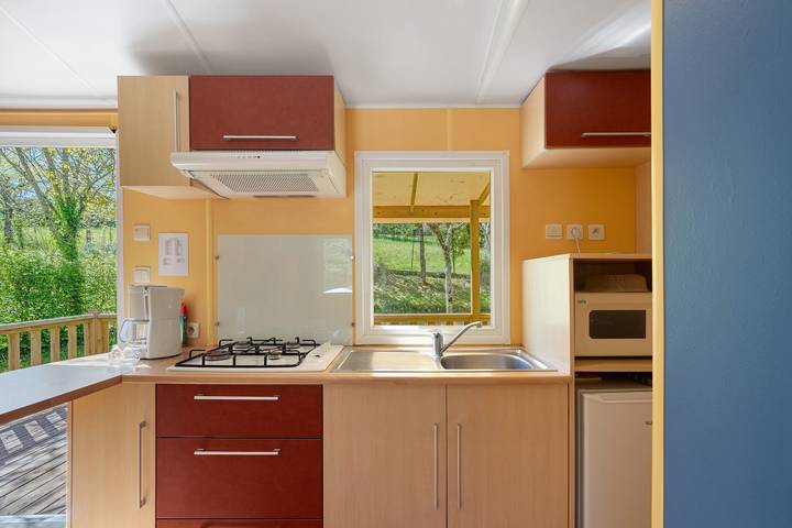Mobil home pour 4 personnes à Saint-Martial-de-Nabirat - 3